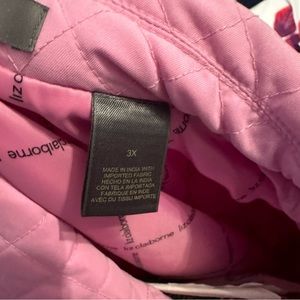 Liz Claiborne Pink puffy jacket 3 X
